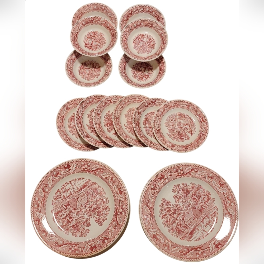 Memory lane plate set